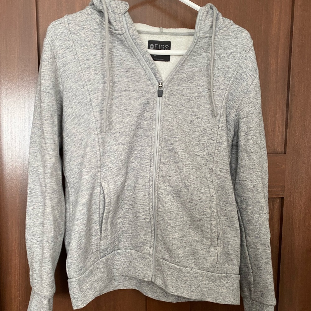 [Figs] Zip-Up Hoodie